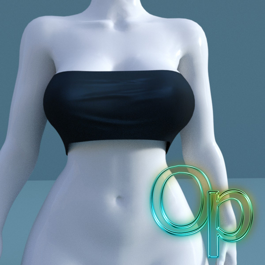 Second Life Marketplace - Navy Tube Top